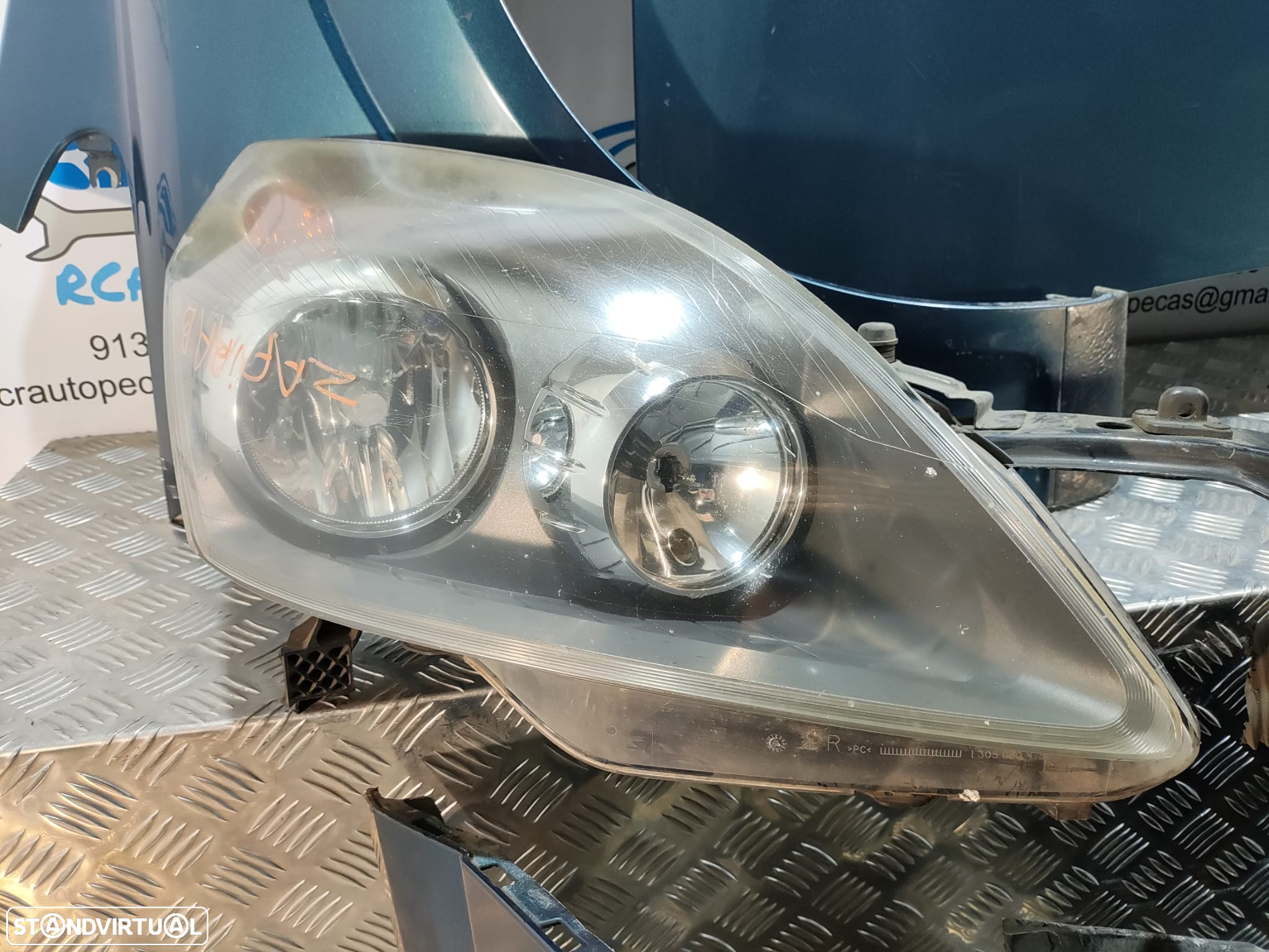 FRENTE COMPLETA OPEL ZAFIRA B A05 CAPOT PARACHOQUES GUARDA-LAMAS OTICAS RADIADOR - 7