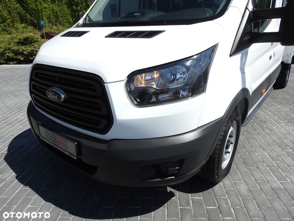Ford TRANSIT SKRZYNIA PODWÓJNA KABINA DOKA 7 MIEJSC KLIMATYZACJA  130KM - 18