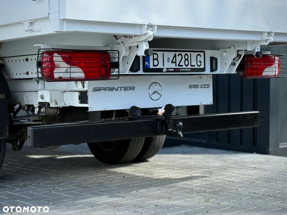 Mercedes-Benz Sprinter 516 CDI / Wywrotka JPM / 2.143cm3 OM651 163KM / 2019 Rok Produkcji / 173.456KM Przebieg / Bliźniaki Podwójne Koła / HAK 3,5T / ZAREJESTROWANY W PL - 9