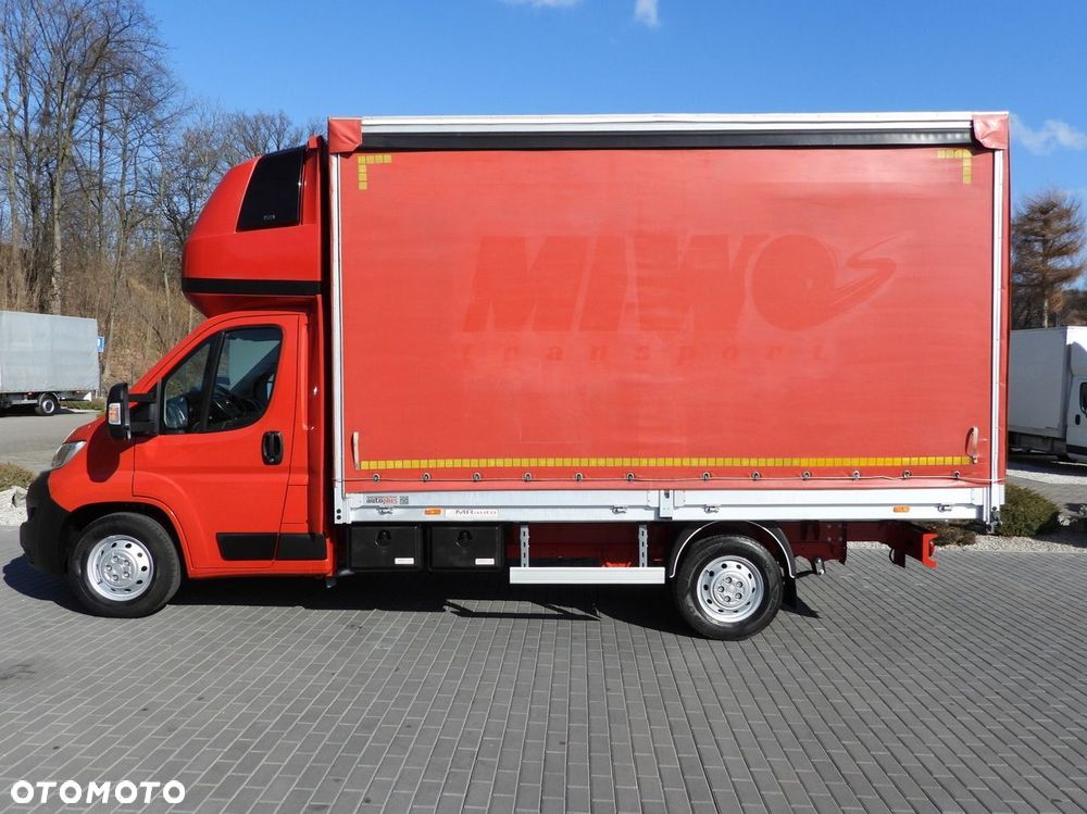 Fiat DUCATO PLANDEKA 8 PALET WEBASTO TEMPOMAT NAWIGACJA KLIMATYZACJA  180KM - 10