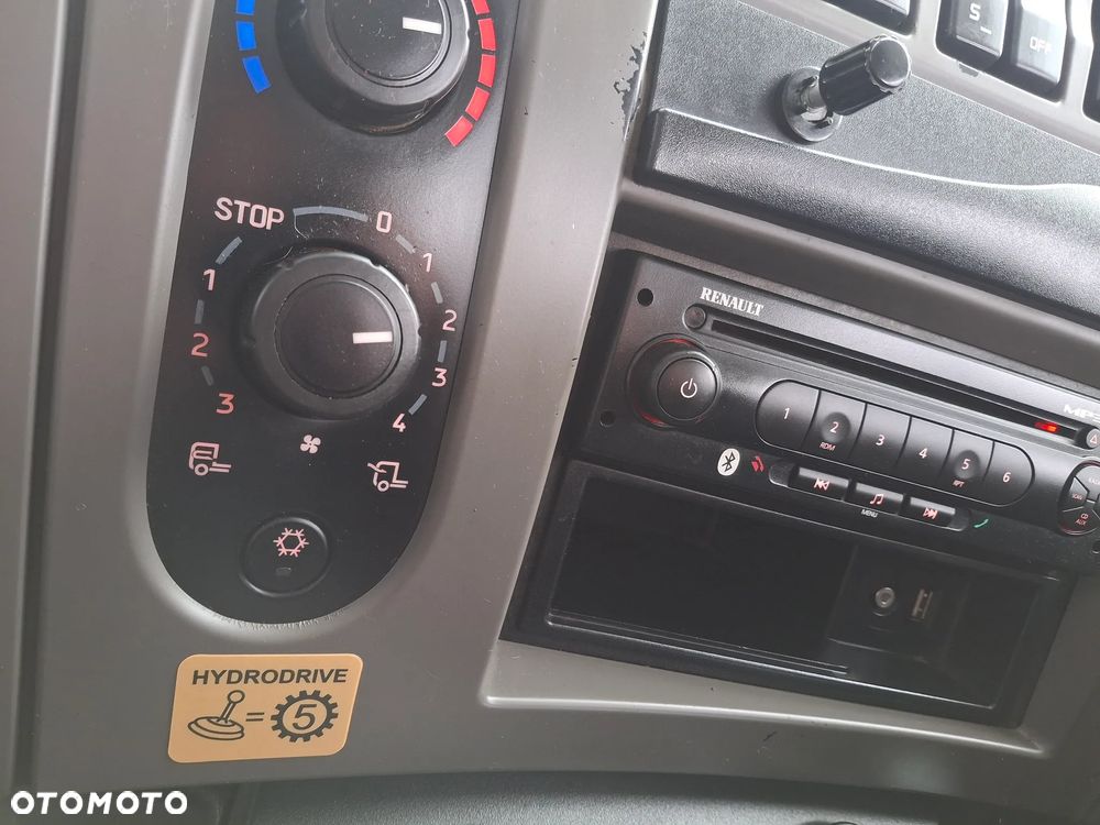 Renault Midlum 220 DXI Zamiatarka SEMAT Zoeller Johnston Szczotki L/R Obie Strony 2013r Napęd Hydrostat 36 tyś Kilometrów 3132 Mth Euro 5 Rura Do Liści Studzienek - 19
