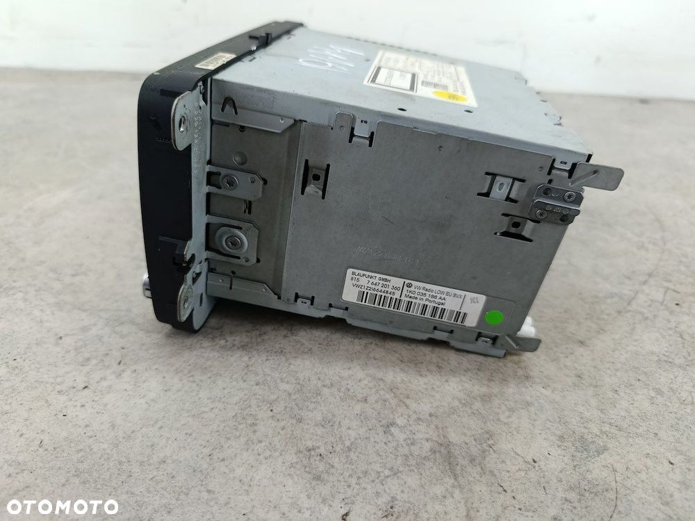 RADIO FABRYCZNE VW PASSAT B6 1K0035186AA  7647201360 BLAUPUNKT - 4