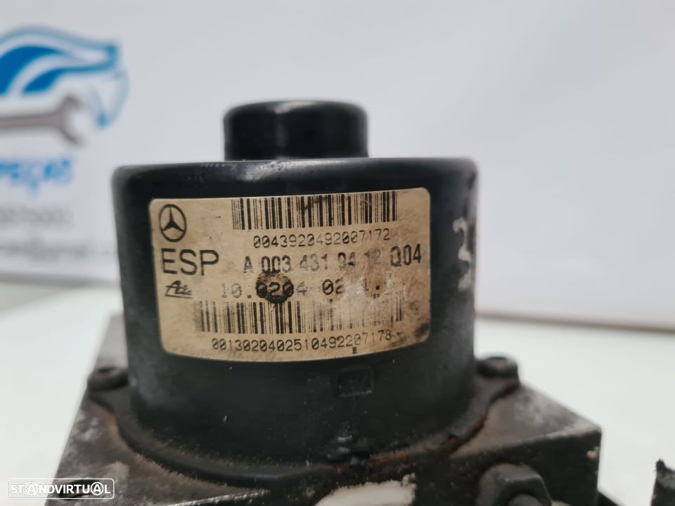 MODULO ABS ORIGINAL | REF. A0034319412Q04 | MERCEDES BENZ CLASS C W203 220 CDI; - 3