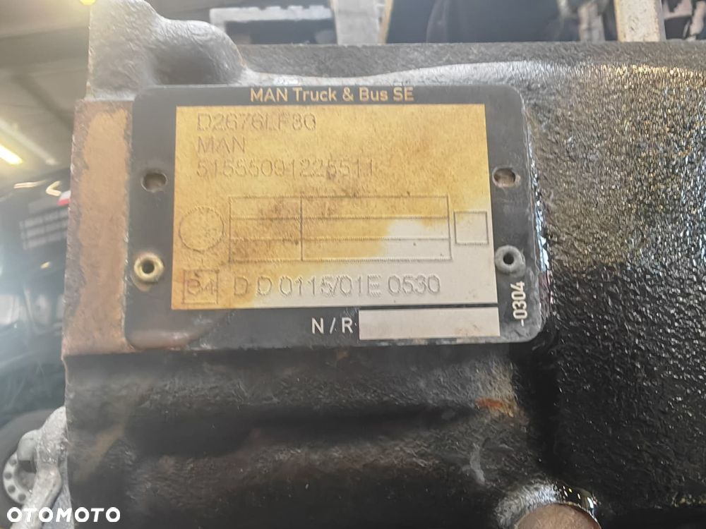 BLOK SILNIKA Z UKŁADEM KORBOWO-TŁOKOWYM MAN TGX TGS TG3 D2676LF80 EURO 6 - 3
