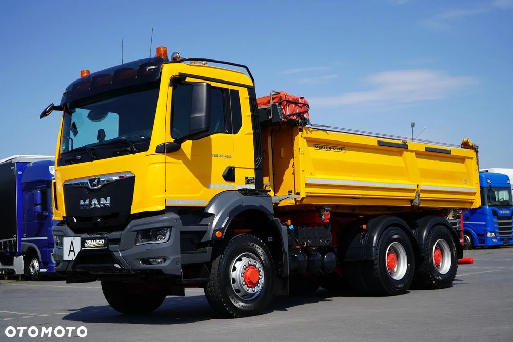 MAN TGS / 26.430 / EURO 6 / WYWROTKA / 6 X 6 / HYDROBURTA - 23
