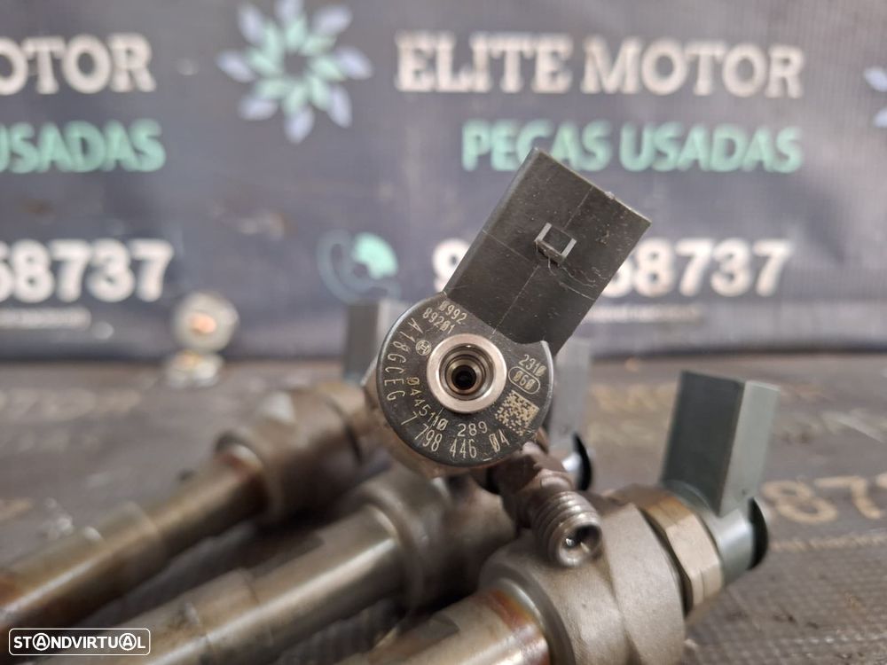 Injetores usados BMW 118D 318D 143CV N47 BOSCH 0445110289 779844604 - 1