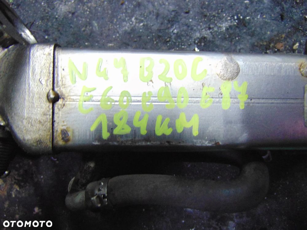 Chłodnica Spalin BMW N47D20C e90 e87 e60 - 1