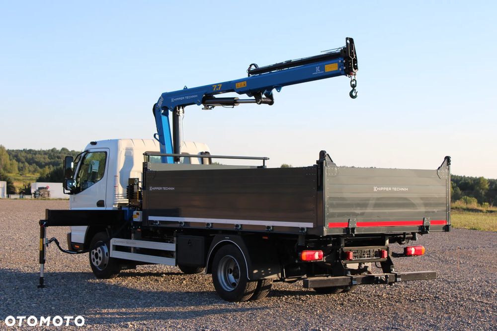 FUSO Mitsubishi Canter 9C18 Nowy 3-stronny Wywrot Kiper Wywrotka Nowy Żuraw HDS DN 7.7 S2 Ładowność: 4000 kg Fassi - 10