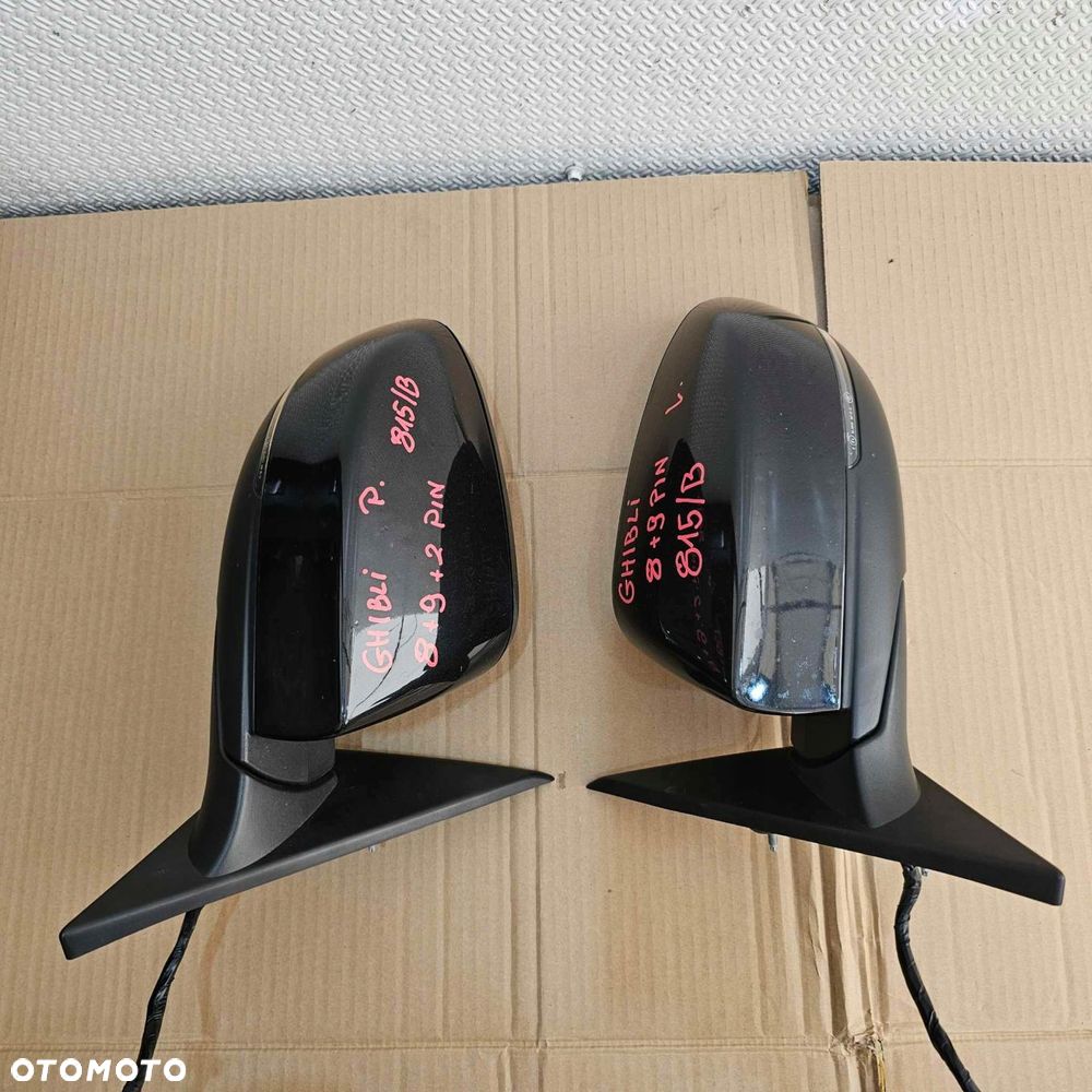 maserati ghibli iii m157 lusterko lewe 8+9 pin 17pin 815/b 19pin - 1