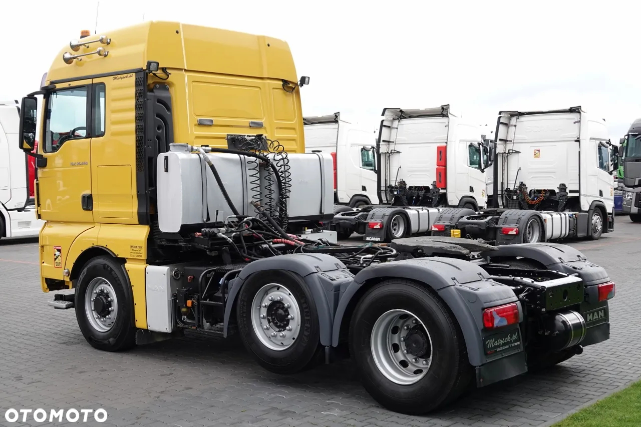 MAN TGX 26.540 / 6x2 / 6X4 /  PUSHER / HYDRAULIKA  / KLIMA POSTOJOWA  / OŚ PODNOSZONA i SKRĘTNA  / MANUAL / 3 osiowy ciągnik siodłowy- - 6