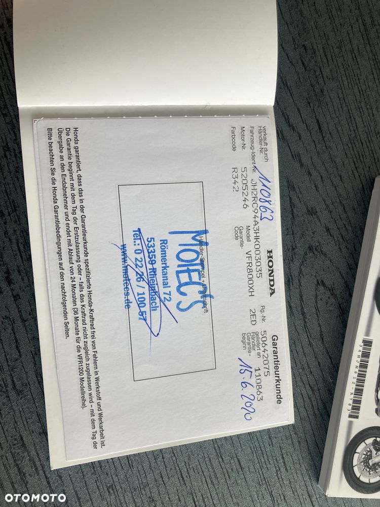 Honda VFR - 15
