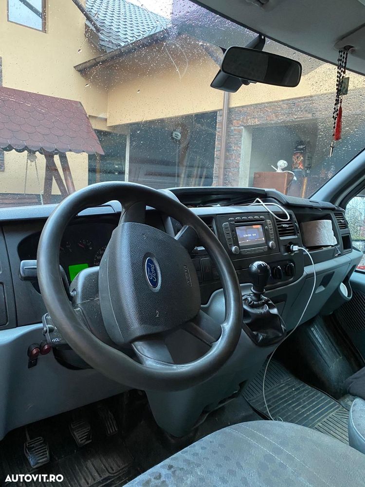 Ford Transit an 2013 2.2 tdi E5 Unic Proprietar de 10 ani Stare buna Carte Service Fără accidente L2H2 Navi Revizii la zi km reali Navi - 5