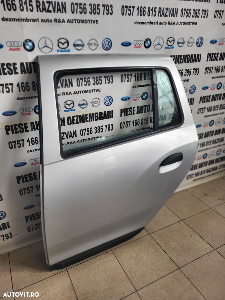 Usa Portiera Stanga Spate Dacia Sandero Model Cu Bandou An 2013-2014-2015-2016-2017 Completa Fara D - 4