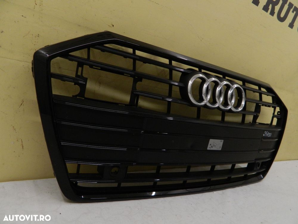 Grila radiator Audi A6 4K C8 NIGHT PACKET, 2018 2019, 2020, 2021, 2022, 2023, cod origine 3K0853651. - 4