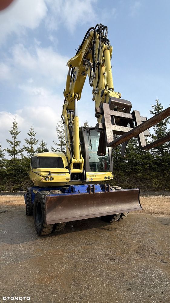 Mecalac Koparka 14 ton MECALAC 15 MWR koparko-ładowarka 3 łyżki widły 1 wł Centr.smarowanie Opony na BLIŹNIAKU 80%Camso ładowarka 714 12MTX 4x4 skrętne KLIMA kabina Premium silnik 146KM DEUTZ szybka 35km/h - 37