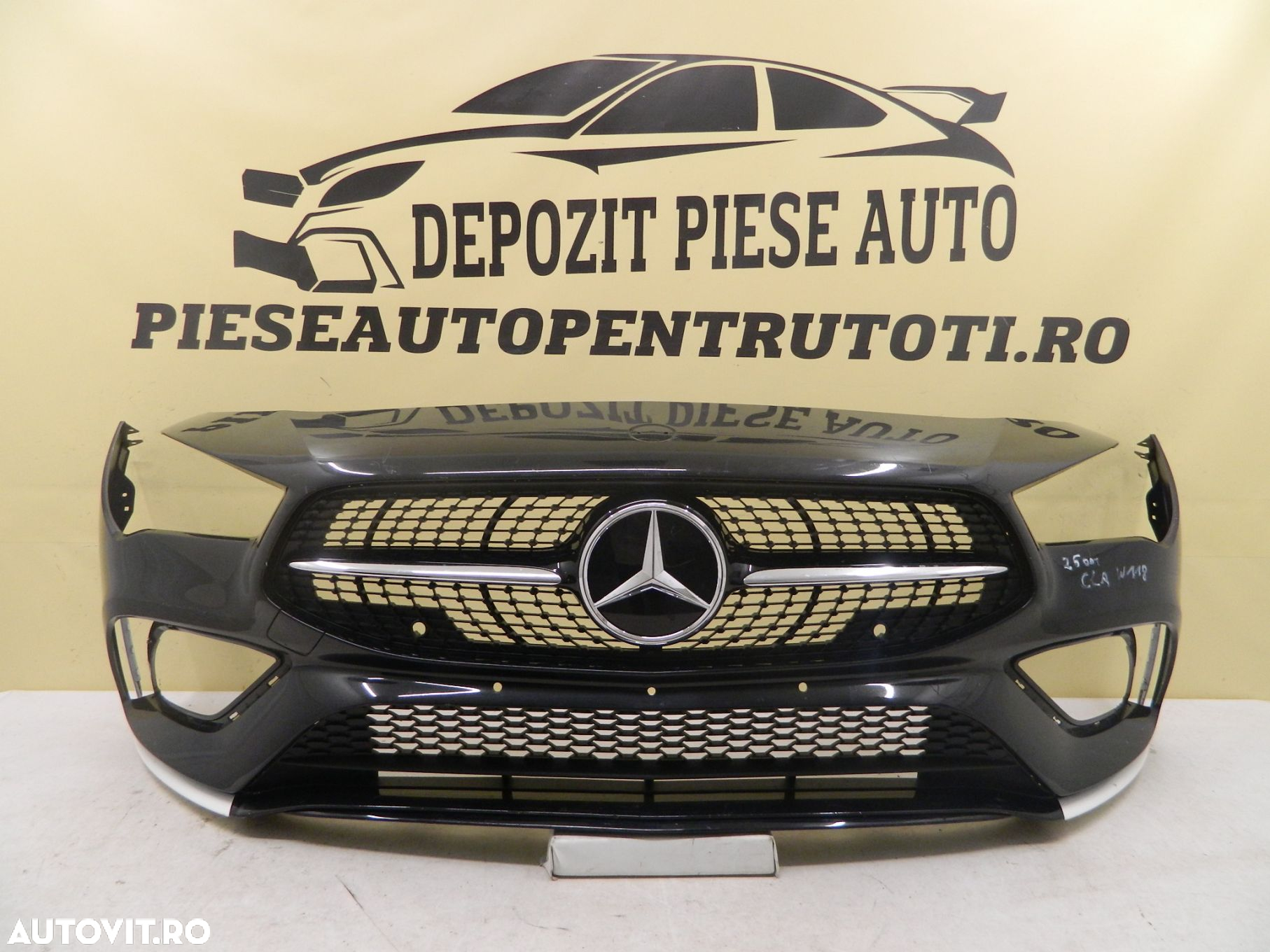 Bara fata Mercedes CLA AMG W118, 2019, 2020, 2021, 2022, 2023, cod origine A1188853901. - 2
