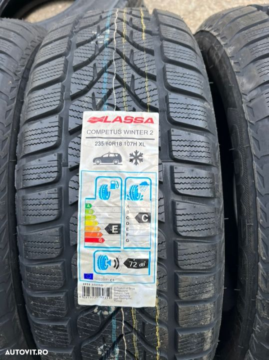 vând 4 anvelope 235/60/18 Lassa de iarnă noi - 2