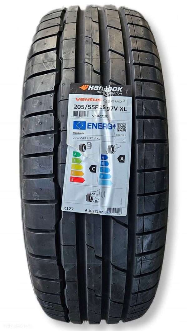 205/55/19 205/55r19 97v Hankook ventus s1 evo3