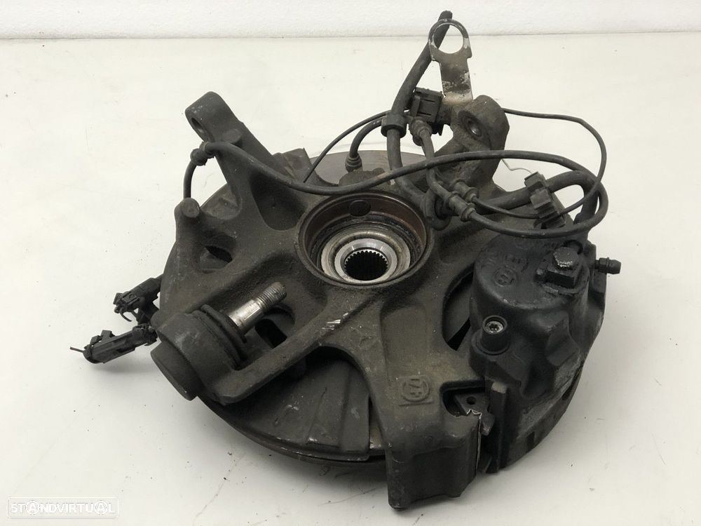 Manga de eixo e disco dos travões Esquerdo Frente MERCEDES-BENZ M-CLASS (W163) - 3