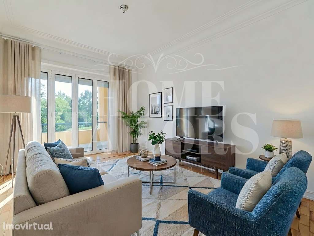 Arrendamento na Graça - Excelente T3+1 acabado de remodelar - Grande imagem: 5/26