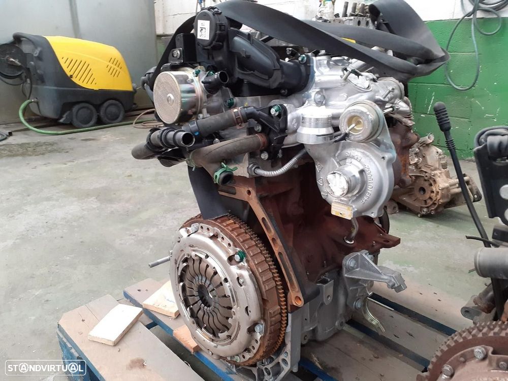MOTOR COMPLETO RENAULT CLIO GRANDTOUR 2010 -K9K766 - 1