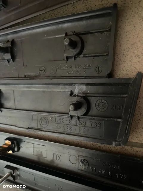 LISTWA LISTWY DRZWI DESKI BMW E39 KOMPLET - 6