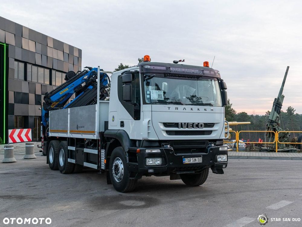Iveco TRAKKER 410 6x4 PALFINGER PK 36002 HDS Fly Jib Żuraw - 10