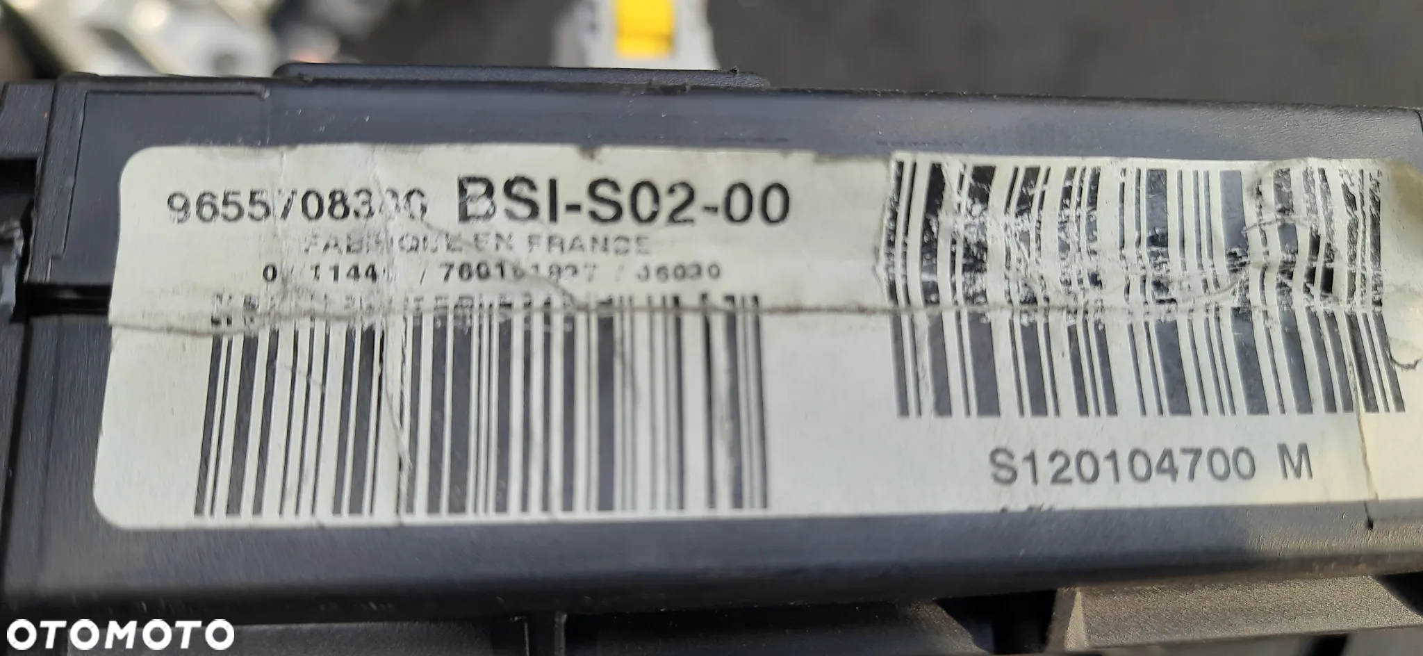 STEROWNIK - KOMPUTER SILNIKA - PEUGEOT 407 -  2.0 HDI - 9663612380 Zestaw startowy sw 9661835580 hw 9655534080 9655708380 - 8