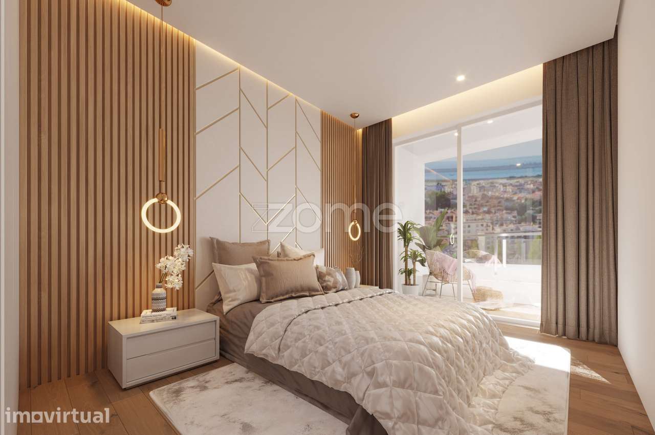 Apartamento T3 | Varanda | Vista Rio | Estacionamento – Alverca - Grande imagem: 2/15