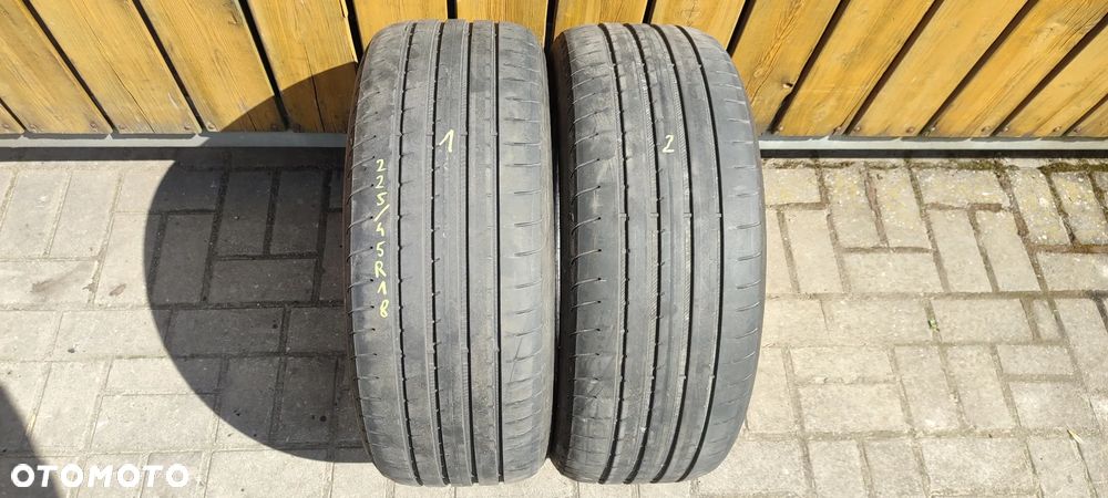 OPONY LETNIE 225/45R18 GOODYEAR EAGUE F1 (2821) LATO 5mm PARA 2 SZTUKI - 1