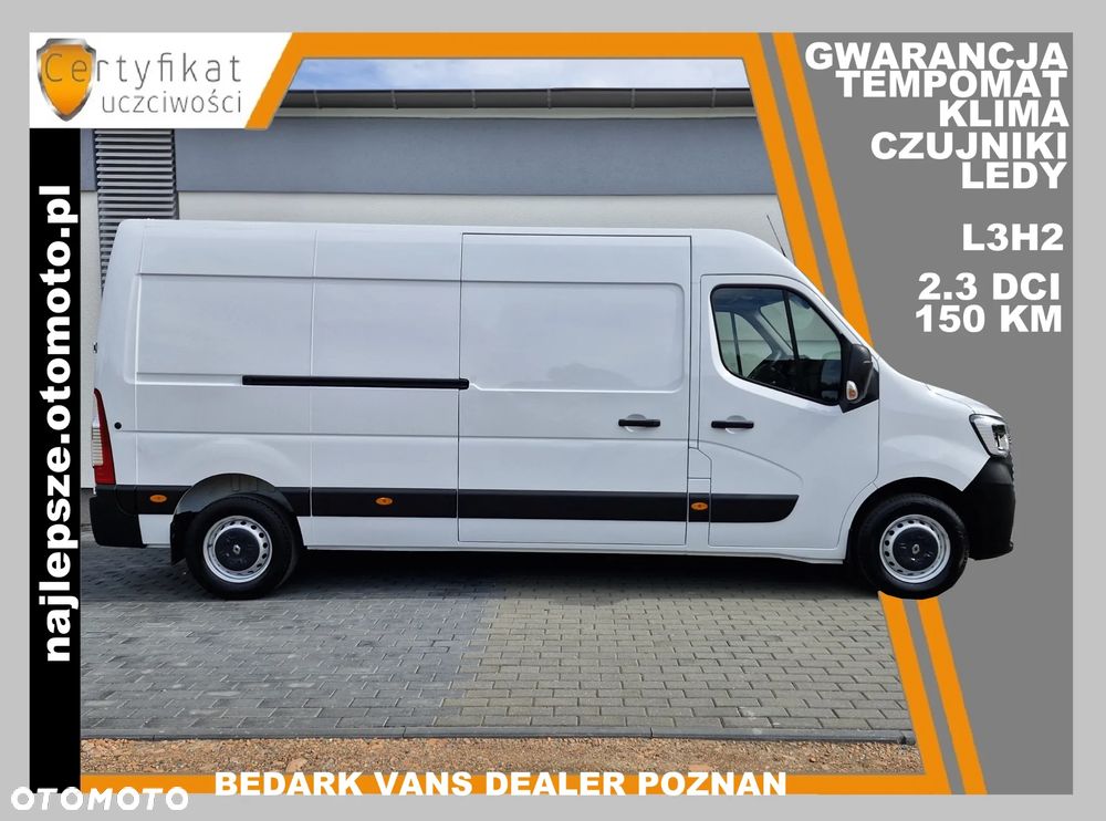 Opel Movano, L3H2, tempomat, klima, czujniki