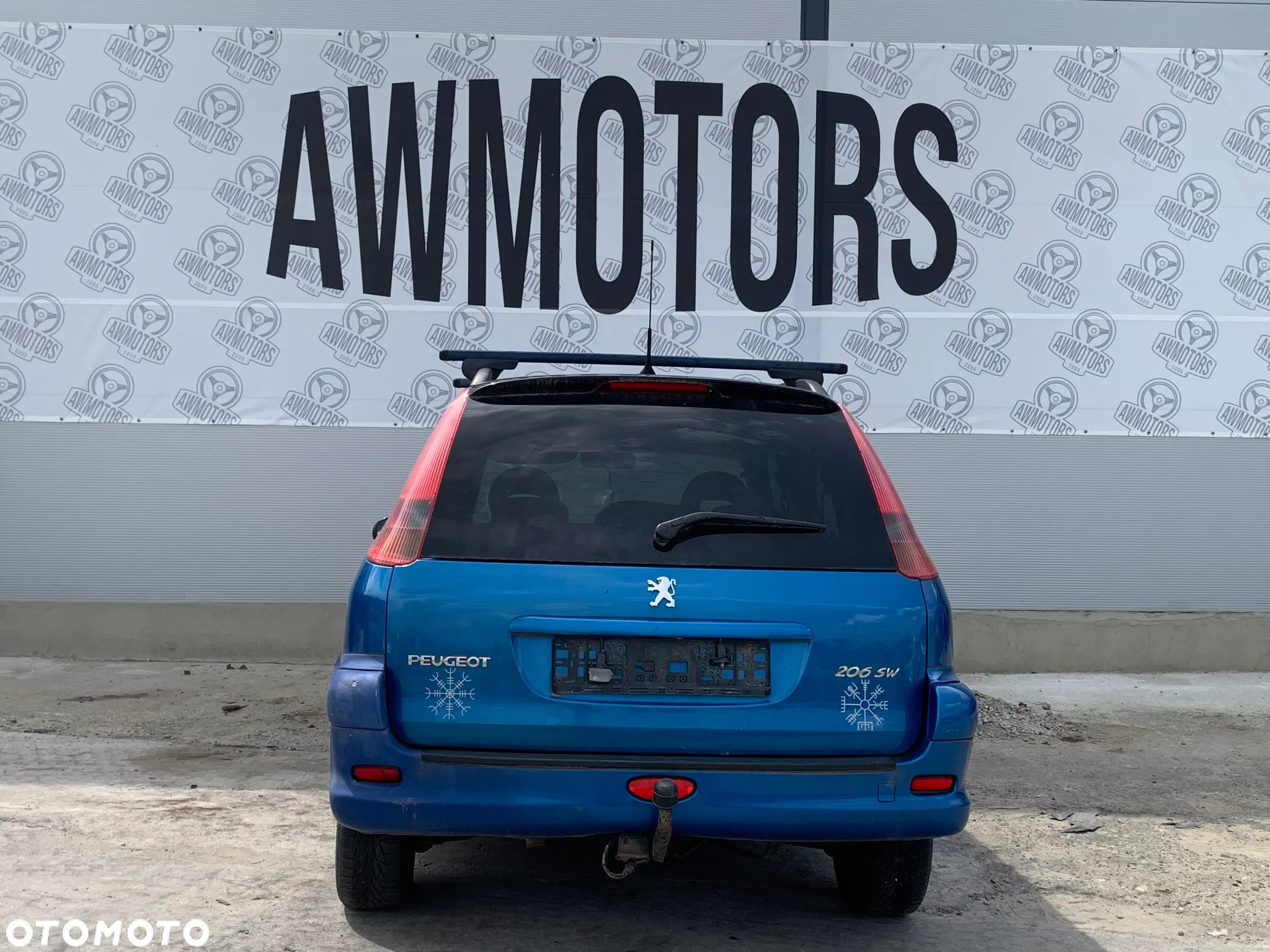 PEUGEOT 207 SW 2007 *SAMOCHÓD NA CZĘŚCI* 1276 MASKA LAMPA DRZWI LUSTERKO ZDERZAK GRILL BŁOTNIK KLAPA BELKA PRAWE LEWE PRZÓD TYŁ - 2