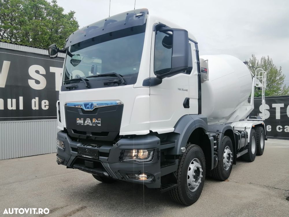 MAN TGS 35.440 8X4 Betoniera/Beton Mixer 10m3, NOU/NEW Truck, TOP !!! - 3