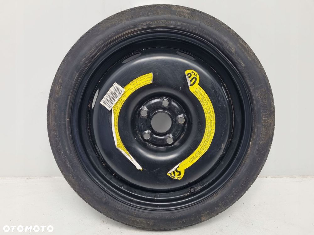 KOŁO DOJAZDOWE ZAPASOWE Audi Seat Vw Golf V 125/70 R18 1K0601027B 5x112 - 2
