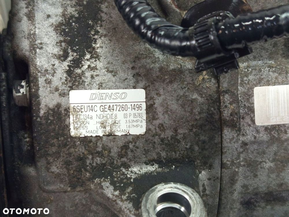 AVENSIS T27 1.8 KOMPRESOR SPRĘŻARKA KLIMATYZACJI GE447260-1496 6SEU14C - 6