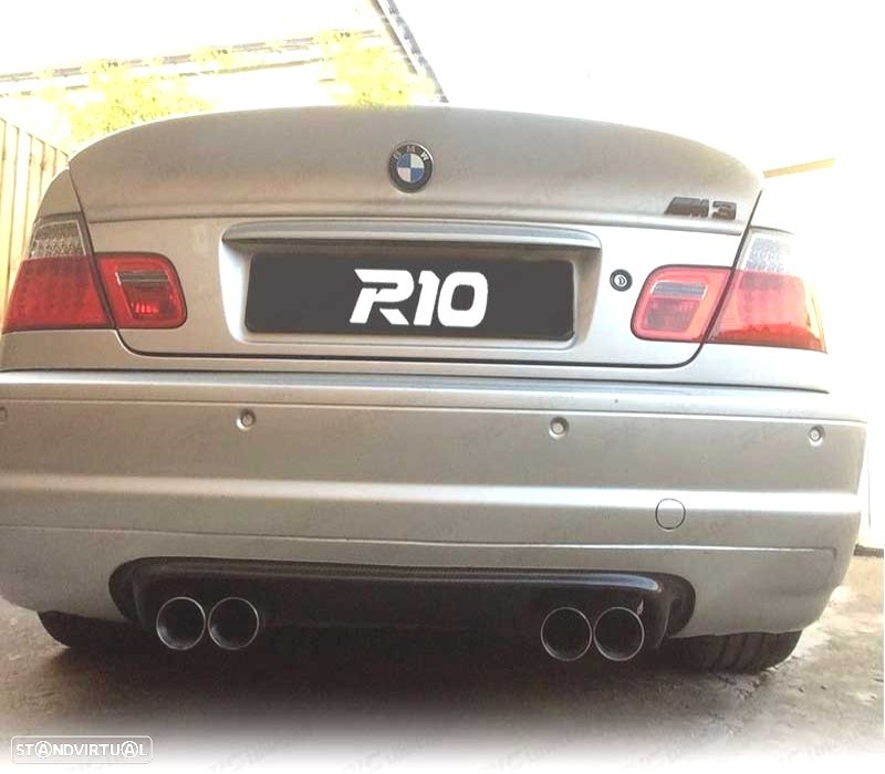 AILERON SPOILER TRASEIRO MALA LOOK CSL BMW E46 COUPE - 2