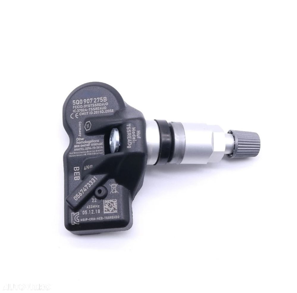 Set Senzori Presiune Roti Anvelope Porsche Audi A4 A5 A6 Q5 Skoda Vw - 2