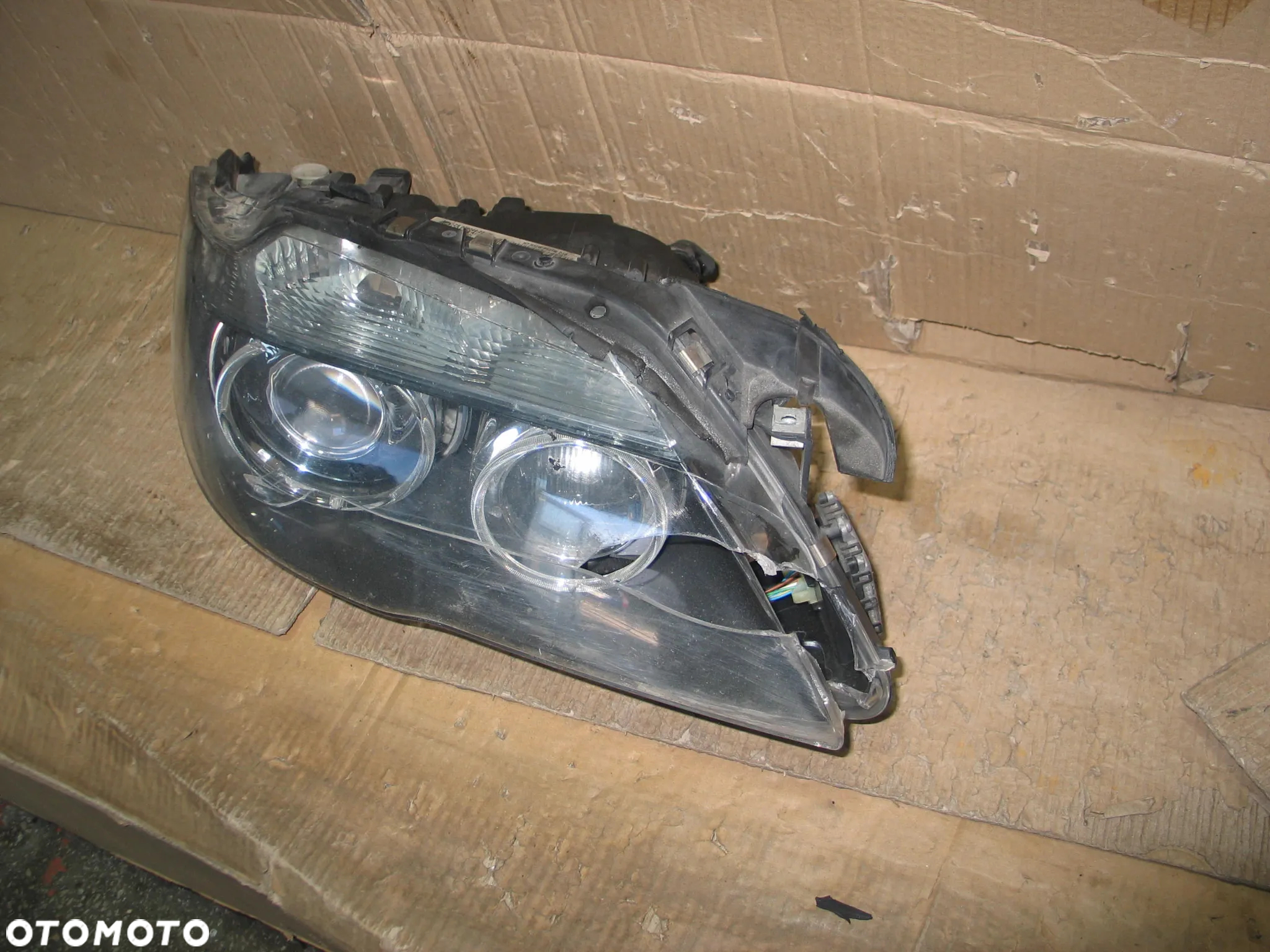 lampa przod xenon dynamic bmw 7 E65 lci lift 6937232 europa - 7