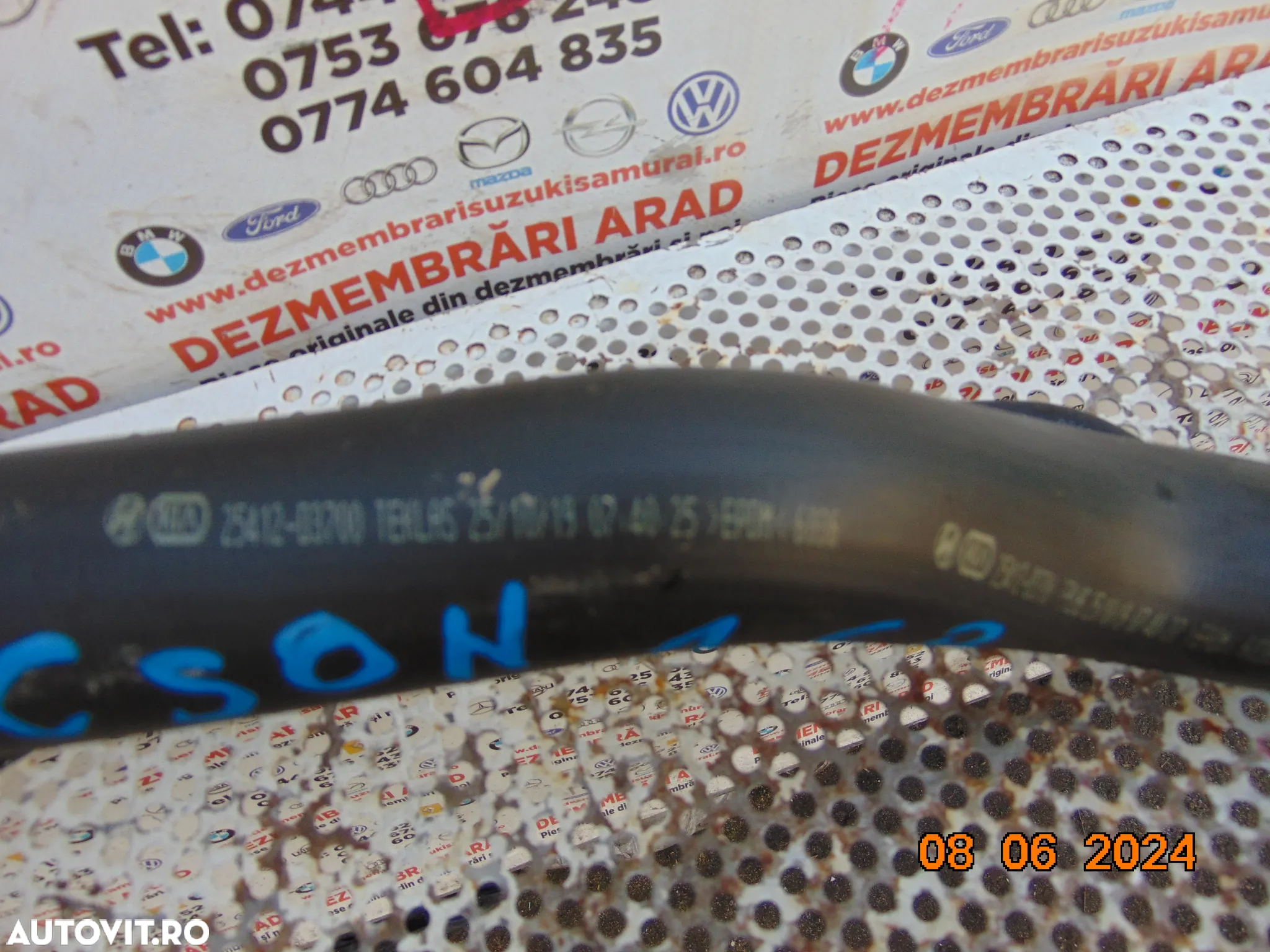 Furtun apa racire Hyundai Tucson 1.6 benzina Kia sportage 2014-2020 furtune racire apa motor - 8