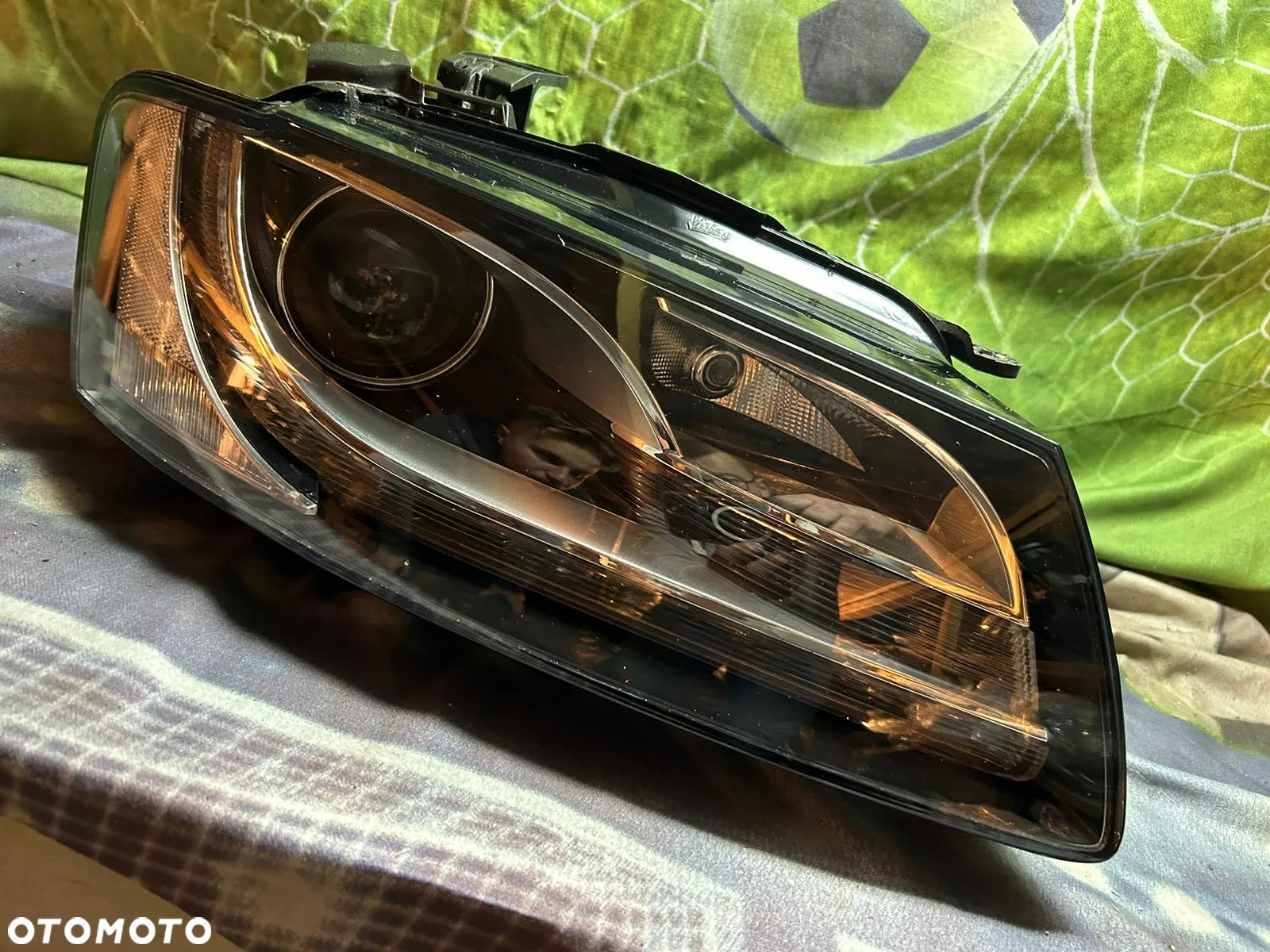 Lampa przód Audi a5 Xenon prawa nieskrętna regenerowana - 4