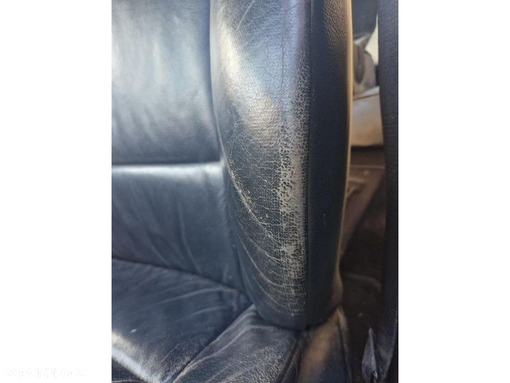 BMW E46 KOMBI FOTELE KOMPLET SKÓRA GRZANE LEWY PRAWY KANAPA BOCZKI - 6