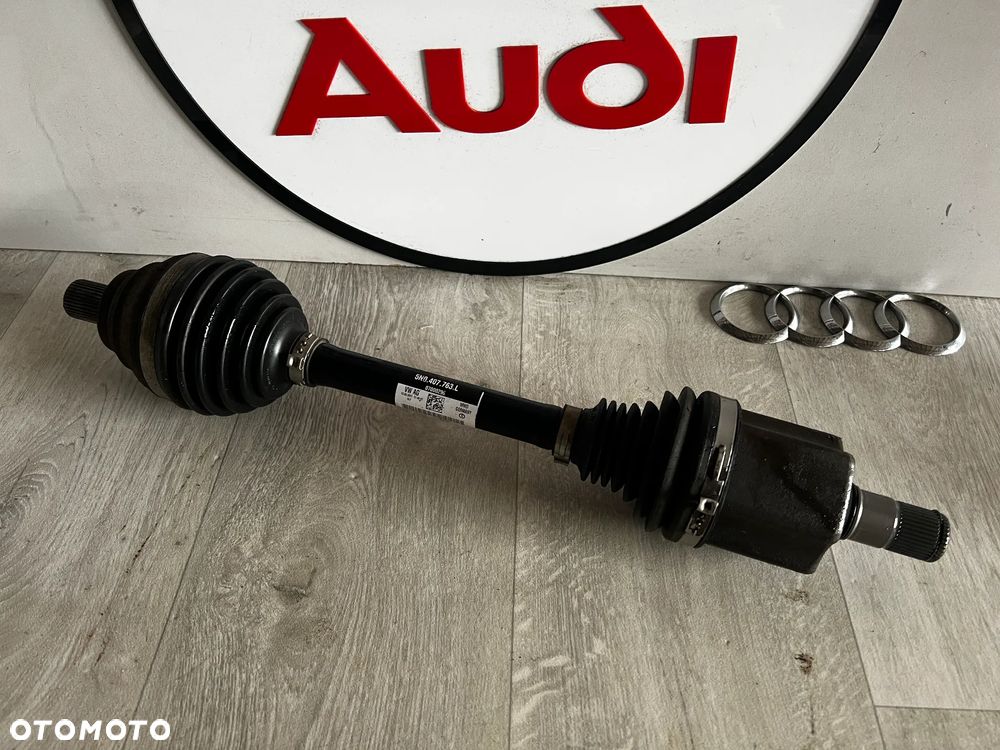 AUDI Q3 TIGUAN 5N LIFT PÓŁOŚ LEWA 2.0 d 4X4 AUTOMAT 5N0407763L - 1