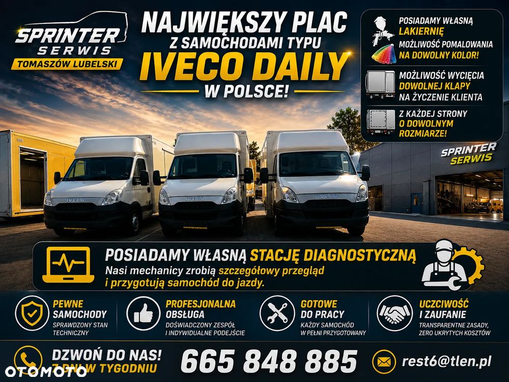 Iveco Daily 35s11 pocztowy POCZTA UPS DHL SPRINTER 308 FOOD TRUCK Autosklep - 1