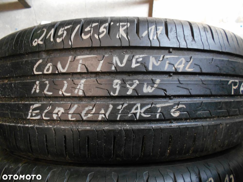 OPONY 215/55R17 CONTINENTAL ECO CONTACT 6  DOT 1321 7MM - 2
