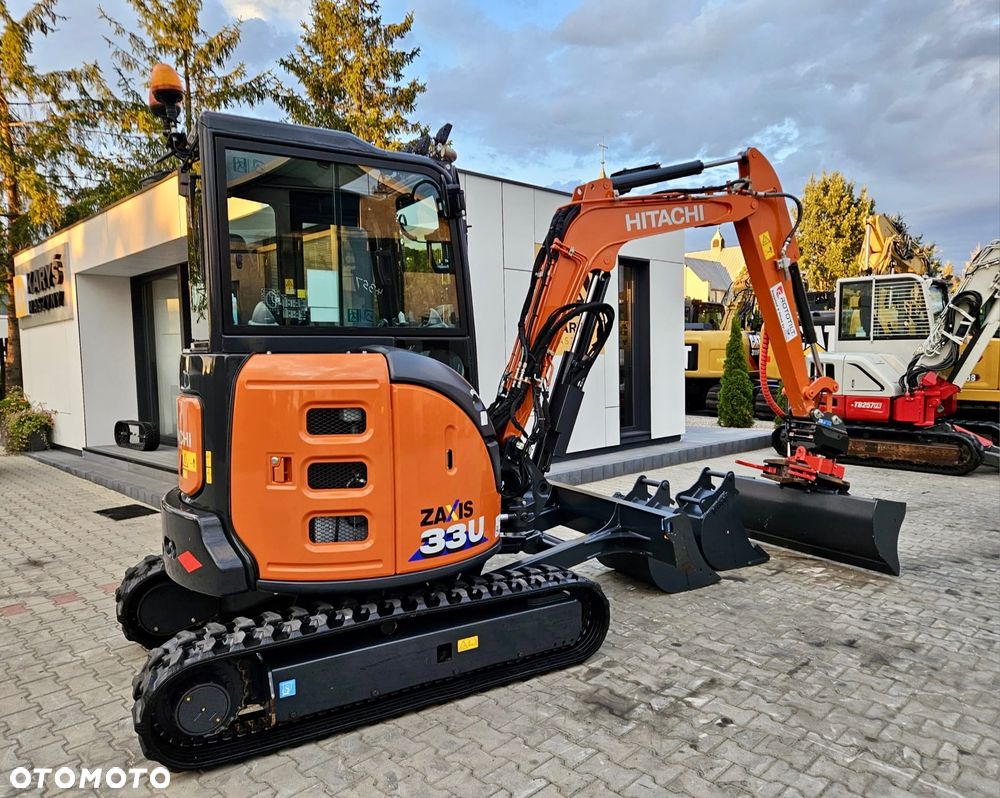Hitachi DEMO , 229 godzin 2025 rok . ZX33U-6 ZX33 ZX33-6 ZX26 ZX 33 U - 6 | 2025 | DEMO Wersja | 229 mth | MINIKOPARKA - 9