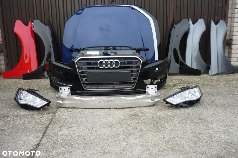 MASKA ZDERZAK GRILL BŁOTNIK LAMPA H7 XENON LED PAS AUDI A3 8V HATCHBACK - 2