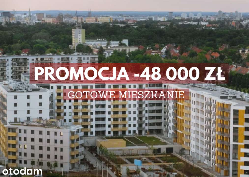 MINUS 48 000 ZŁ / Na 8 piętrze / Ostatnie mieszkanie!