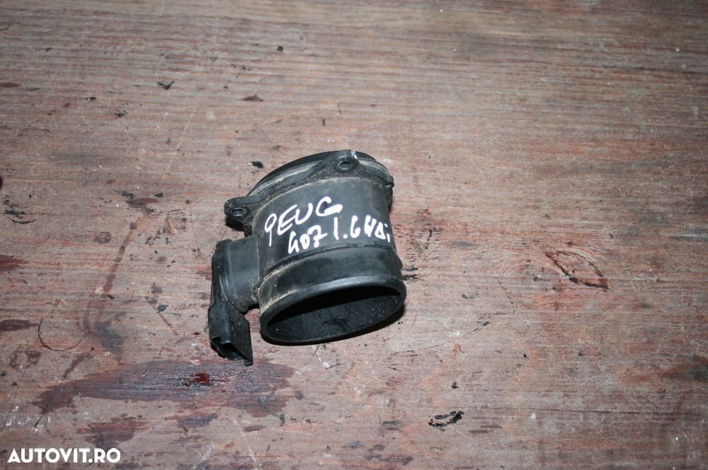 Debitmetru Aer Peugeot 407 307 Motor 1.6 Hdi 109 Cai Cu Garantie - 1