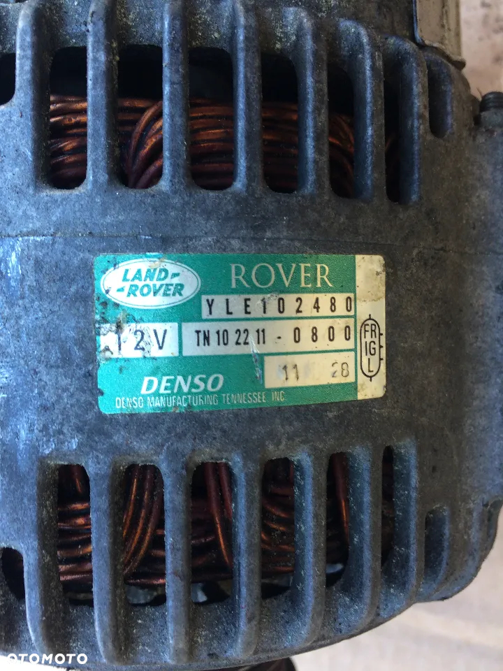 Alternator DENSO YLE102480 LAND ROVER FREELANDER 2,5 V6 - 2