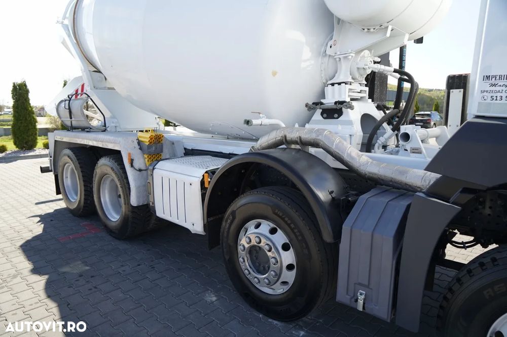 Mercedes-Benz AROCS 3240 / 9M3 BETONIERĂ / 8x4 / SCHWING STETTER / HARDOX / JANTE DIN ALIAJ / 12.2021 - 17
